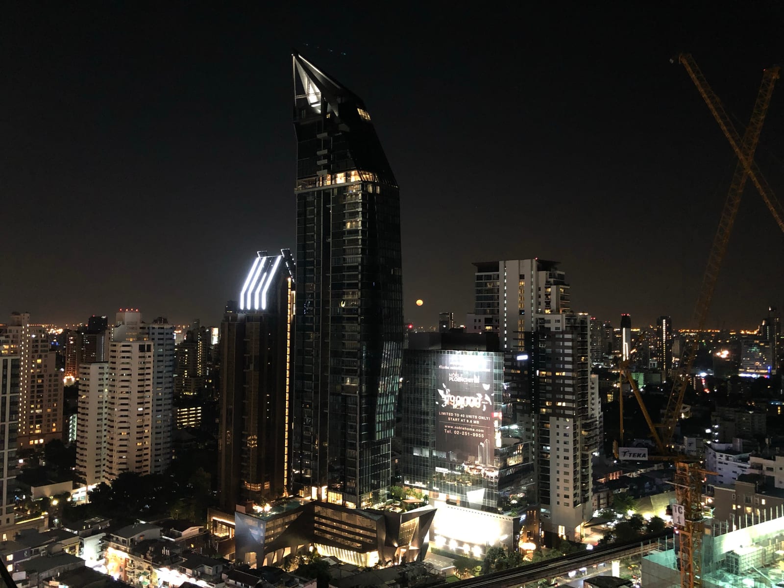 Sukhumvit - scooter rental area in Bangkok